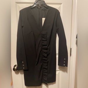 Sold- ZARA dress with flower buttons